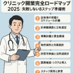 クリニック開業のロードマップ